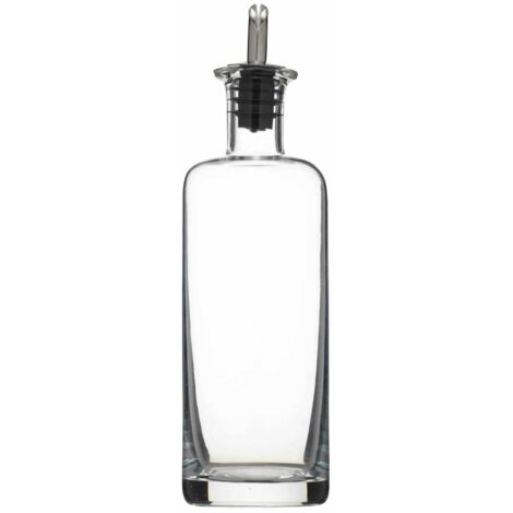 WORLD OF FLAVOURS Ölflasche mit Spenderverschluss 450 ml, Weiß, 6,7x6,7x25 cm