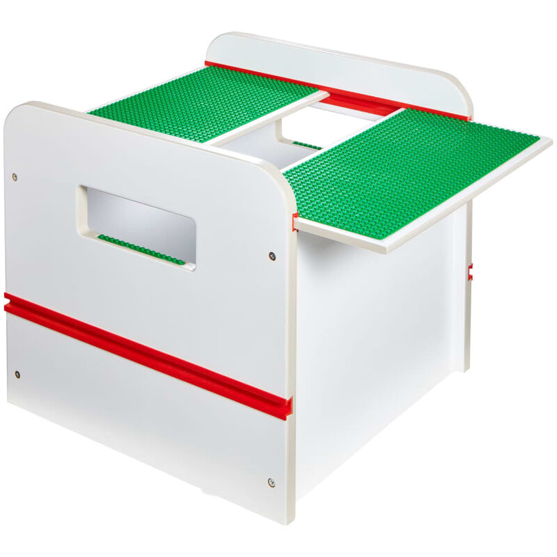 

Baúl para juguetes Room2Build blanco 44x43x40 cm - Blanco - Worlds Apart