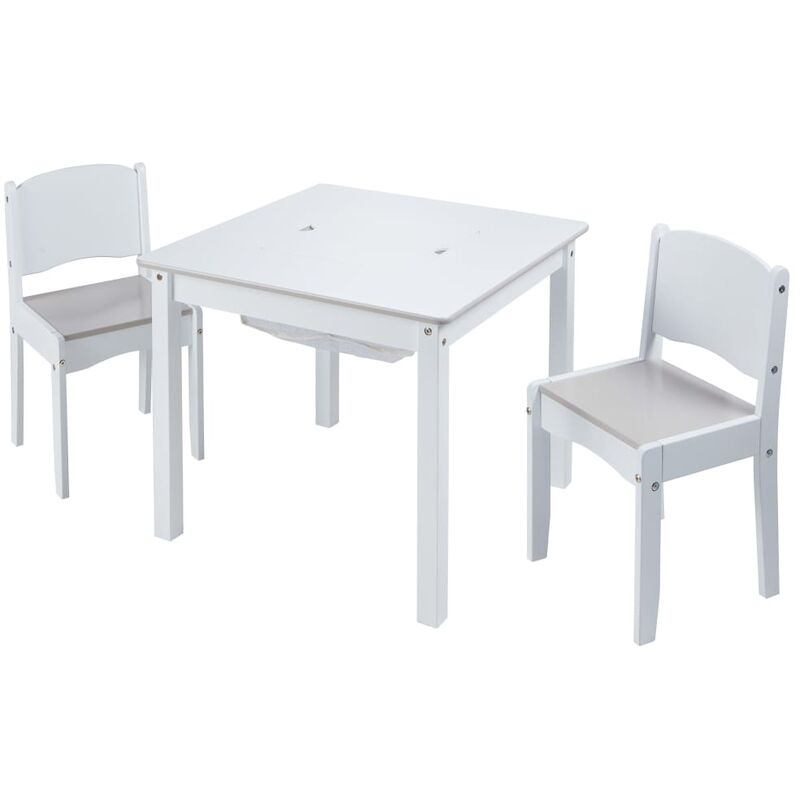 

Worlds Apart Juego de mesa y sillas para niños blanco - Blanco