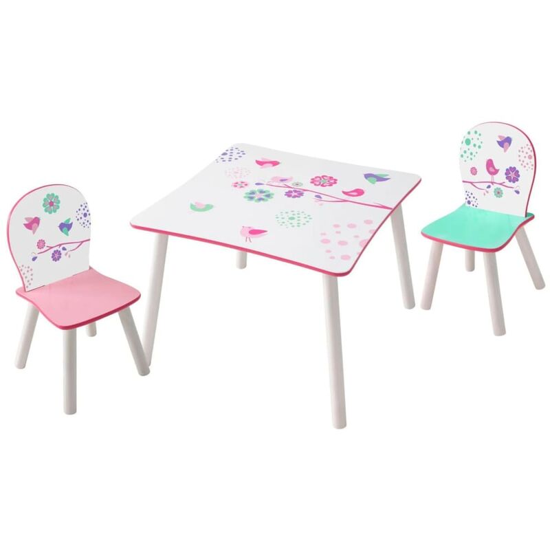 

Juego de mesa y sillas para niños de pájaros - Multicolor - Worlds Apart