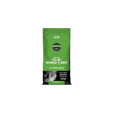 Worlds Best Cat Litter 8lb Original Unscented (3.63kg) - 736226