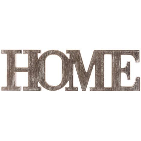 Wort zum Aufstellen - Kiefer und Holz - 59 -5x11 -7 cm