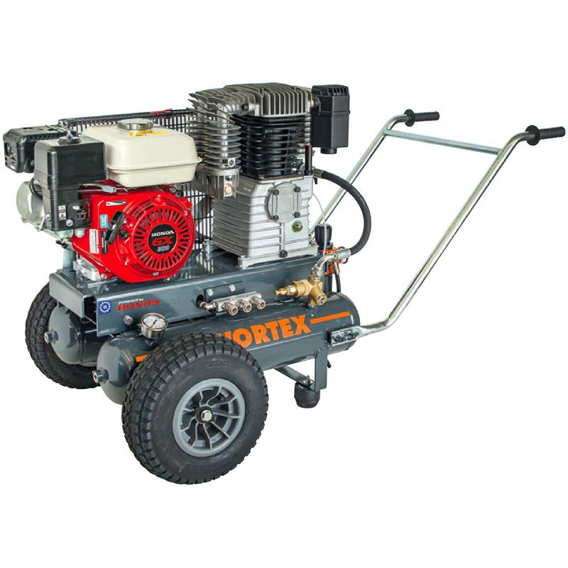 Image of Wortex DSB22/680H motocompressore benzina 680 lt/min motore 4 tempi honda 7 hp