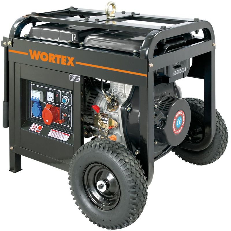 Image of Wortex hw 5500-3E generatore di corrente 4,8 kw trifase diesel gasolio