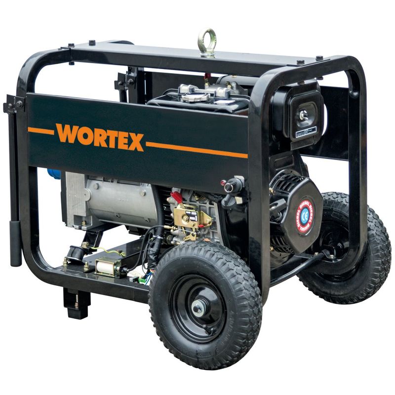 Image of Elmar - wortex hws 9000-E avr generatore di corrente 9 kva monofase diesel