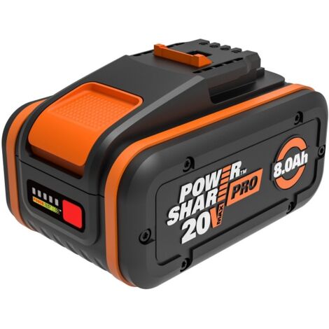 WORX-Akku, 20 V, 8 Ah Wa3648 Lithium-Ionen WORX