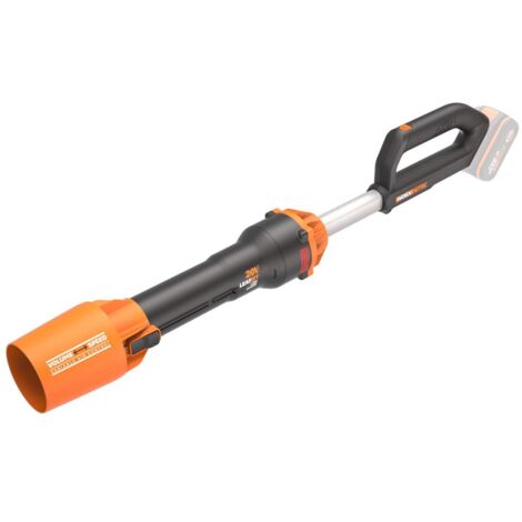 Worx Akku-Laubbläser Turbine WP544E inkl. Akku und Ladegerät bis 209 km/h Bläser
