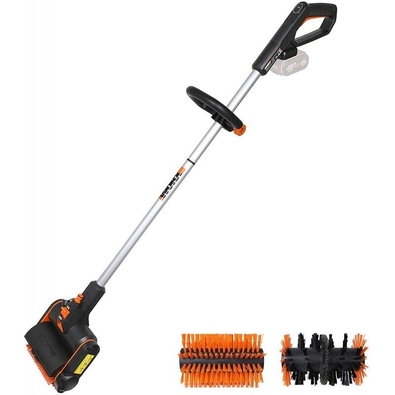 Worx Akku-Fugenbürste 'WG441E.9' inkl. zwei Bürsten