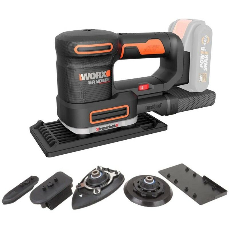 

MULTILIJADORA WX820.9 (SIN BAT NI CARGADOR) - Worx