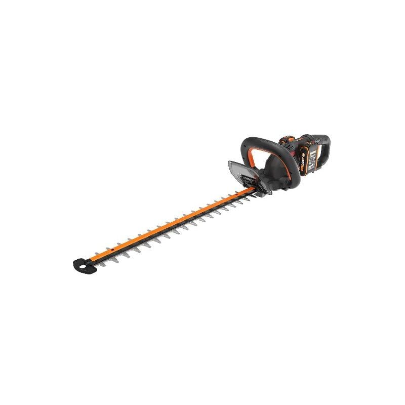 Nitro 36V (40V Max) Taille-Haie sans Fil WG286E.1, PowerShare, Moteur Brushless, Longueur de Coupe 58cm, Capacité de Coupe 27mm - Worx