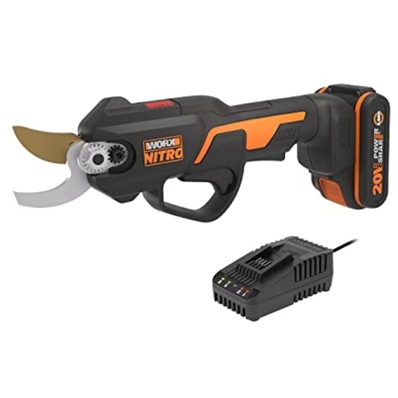 WORX Astschere »WG330E - NITRO«, 20 V, inkl. Akku und Ladegerät - schwarz