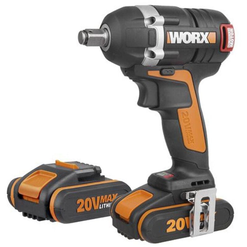 

Worx Nr Wx279- 20V Llave De Impacto Brushless 2Bat. 20V 2.0Ah