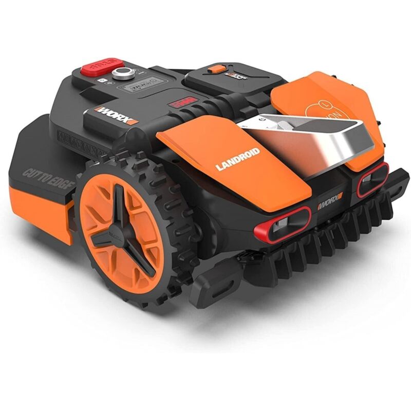 Robot tondeuse connecté - landroid vision - 1300 M² - WR213E (sans installation de fil périphérique, évite les obstacles, - Worx