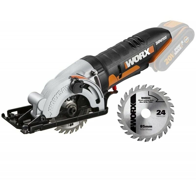 

Sierra Circular Worx Wx527.9 (Sin Bat/Cargador)