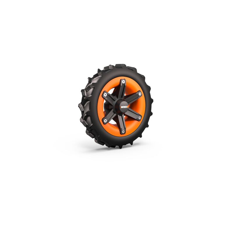 

Worx WA0953 - Juego de 2 ruedas motrices para terrenos embarrados para robots cortacésped Landroid