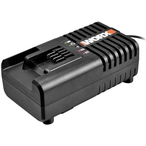 WORX WA3880 STATION DE CHARGE POUR BATTERIE POWERSHARE CHARGEUR RAPIDE UNIVERSEL 20 V