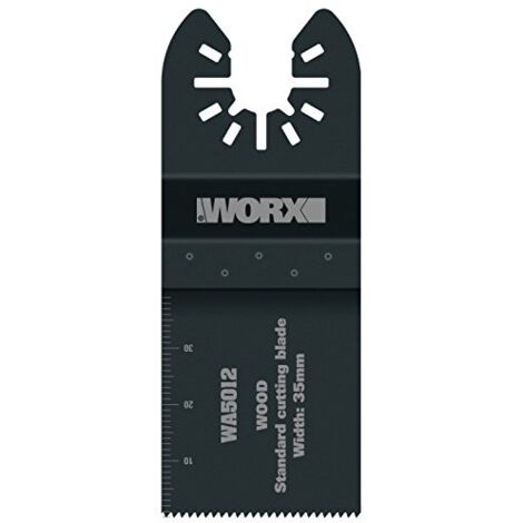 WORX WA5012 - Lama larghezza: 35 mm per taglio Legno, gesso, plastica, PVC, per Multifunzione Sonicrafter WX678/679/680/681/693