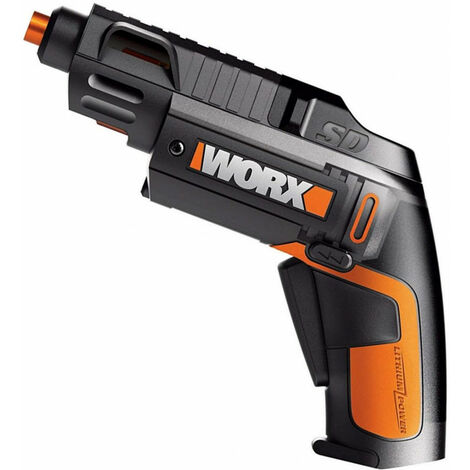 WORX Worx WX254L - Noir - Orange - 230 tr/min - Batterie/Pile - 4 V - Lithium - 5 h (WX254.4)