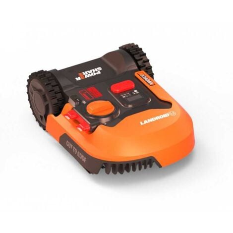 WORX WR141E tondeuse de tondeuse à gazon Robot tondeuse Batterie Noir, Orange