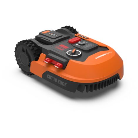 WORX WR167E Rasenmäher de Rasenmäher Roboter Mäher Akku Schwarz, Orange
