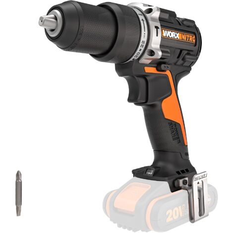 WORX WX352.9 Avvitatore con Percussione a Batteria 20V (Batteria e Caricatore non inclusi)