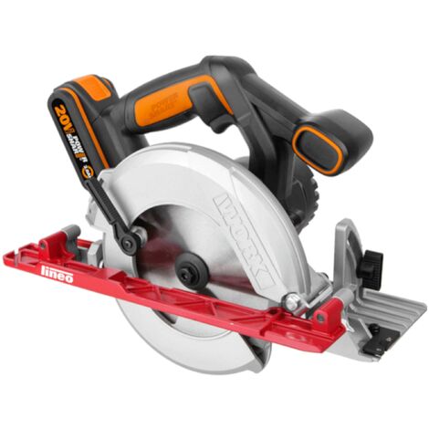 WORX WX530.9 Scie circulaire, noire