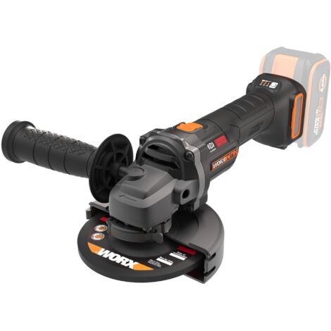 Worx WX814.9 Meuleuse d'angle sans fil 20 V Brushless