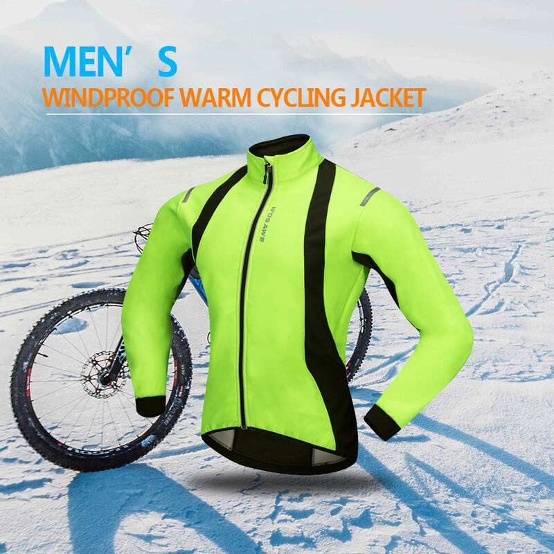 WOSAWE Giacca da ciclismo da uomo antivento in