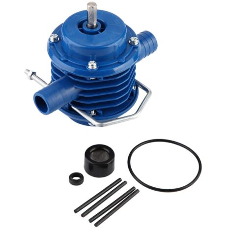 Wosune Pompe de perceuse à Main, 4,9 4,2 3,1 dans la Pompe à Eau de perceuse électrique à Main, Corps en Plastique de Haute qualité Durable pour Les fermes de Balcon de la Cour