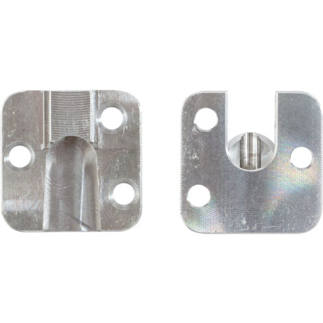 Wovar – Support de poteau invisible 30 x 30 mm – Pour poutres 4,5 x 9 cm à 5 x 15 cm – Capacité de charge 160 kg – Vis incluses