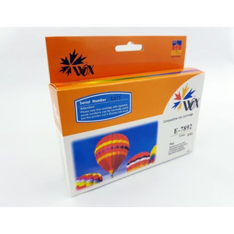Wox Cyan Epson T7892 Tintenpatrone Ersatz C13T789240