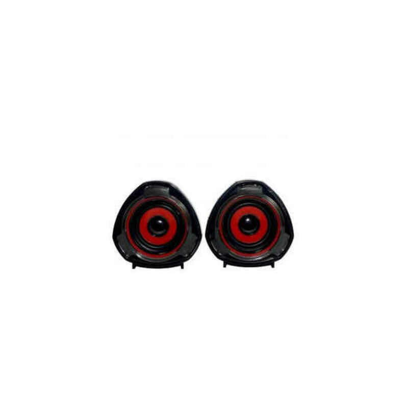 

Altavoces PC Big Bass 70 15W Negro/Rojo - Woxter