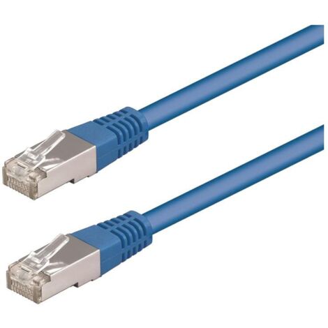 WP WPC-PAT-5F005B cavo di rete Blu 0,5 m Cat5e F/UTP (FTP)