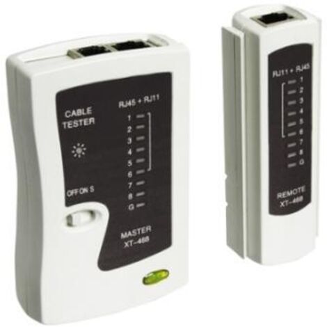 WP WPC-TST-001 tester per cavo di rete Bianco
