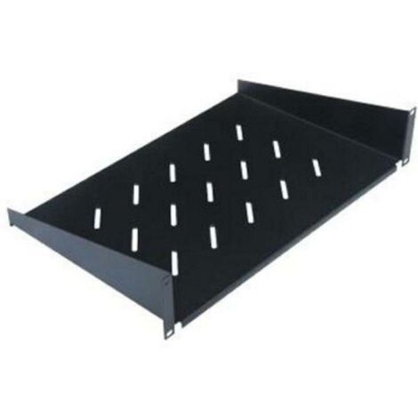 WP WPN-AFS-21030-B étagère fixe noire 1U 35cm profondeur