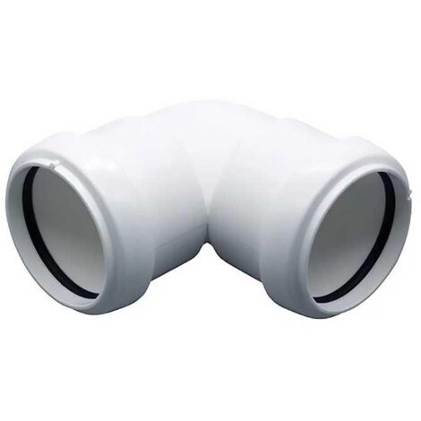 WP10W FloPlast 32mm 90deg Bend Push-Fit White