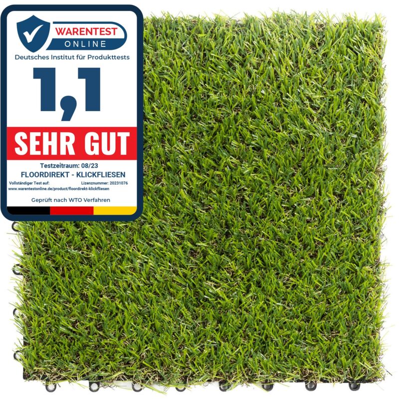 Floordirekt Terrassenfliese Gras-design 30 X 30 Cm
