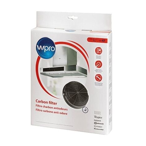 Wpro AMC023 2 Filtre Charbon pour Hotte Whirlpool AKR685