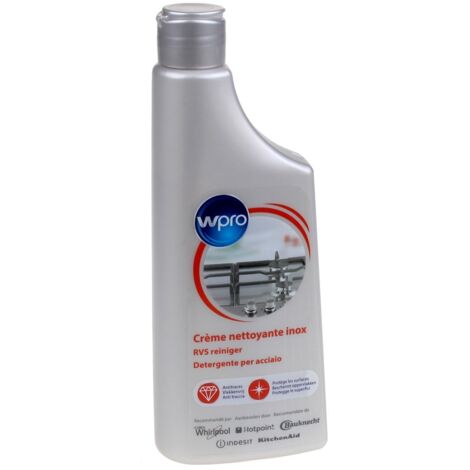 Wpro - crema detergente per inox 250ml - 484000008501 - 8015250456431