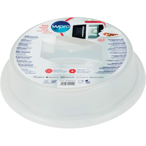 Wpro PLL003 Coperchio per microonde 26,5 cm in plastica sicura