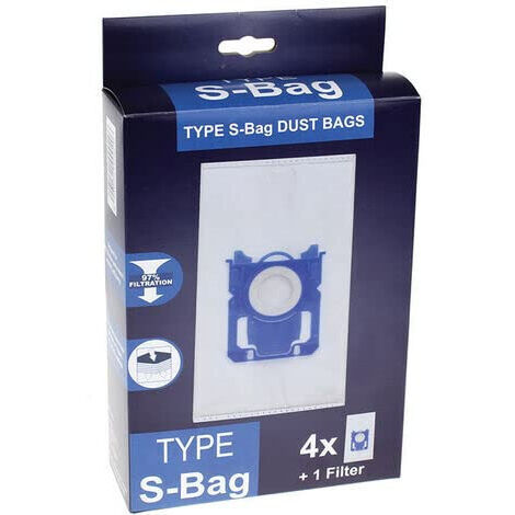 Wpro Sb 242 Mw 4 Sacs Aspirateur Compatible Philips AEG