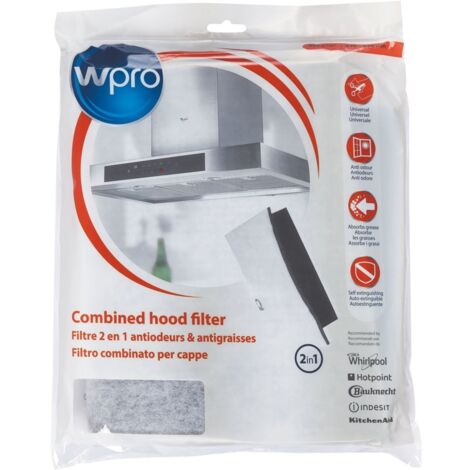 WPRO Universal Filter per cappuccio 470x570 mm UCF016 Rif: 484000008524