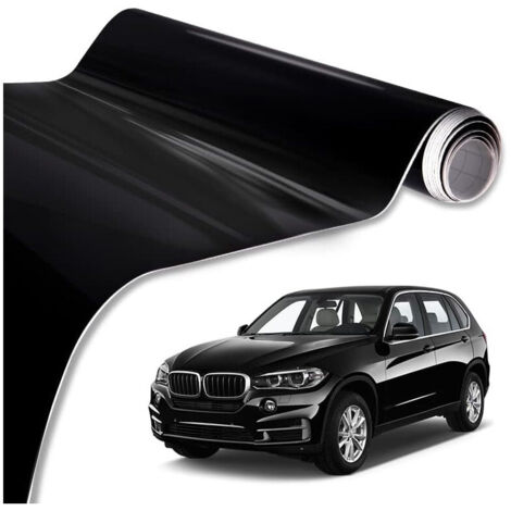 Декоративно автомобилно WRAP фолио 1.52 X 28M черен гланц лъскаво черно