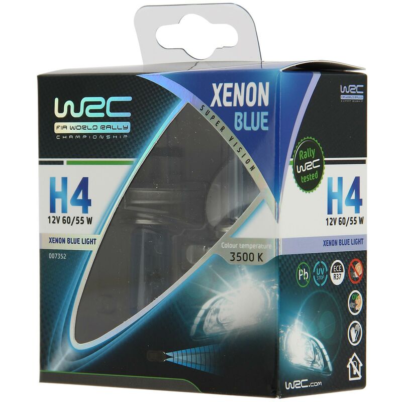 2 ampoules H4 Xenon BluePerf 55-60W - WRC