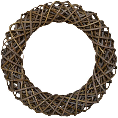 Wreath - Rattan/Wicker - L10 x W40 x H40 cm - Natural