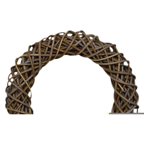 Wreath - Rattan/Wicker - L10 x W50 x H50 cm - Natural