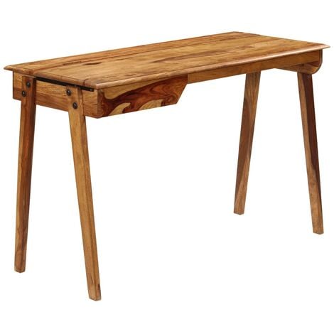 Writing Desk 118x50x76 cm Solid Sheesham Wood