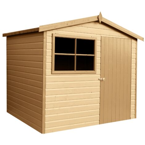 Wroxham Handmade Garden Shed Approx 8 x 6 Feet Style C