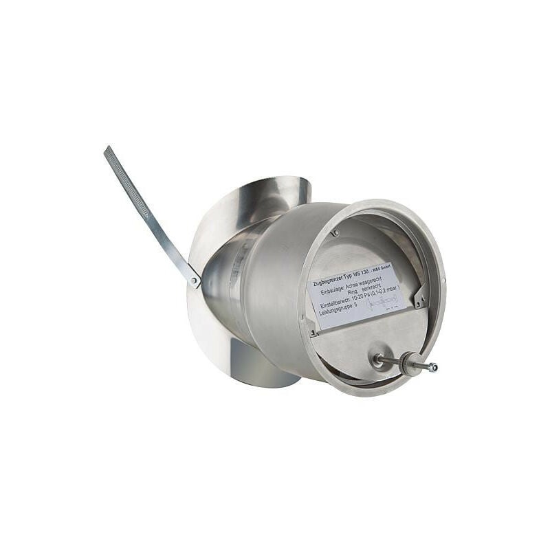 Regulateur de tirage 130 mm, V2A - WS