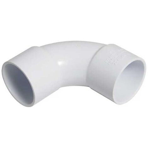 WS14W FloPlast 32mm 92.5deg Bend ABS Solvent White